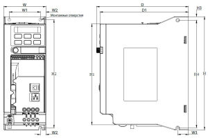 Изображение для товара Danfoss VEDA Drive VF-51 1,5 кВт ABA00006