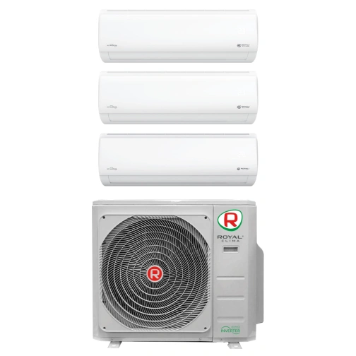 Изображение для товара Royal Clima 3RMN-21HN/OUT / RCI-TMH09HNx2 + RCI-TMN07HN