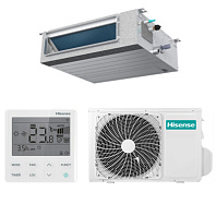 Канальный кондиционер (сплит-система) Hisense AUD-18HX4RV2 / AUW-18H4RS2