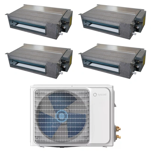 Изображение для товара Syscool EASY MULTI4 36 EVO HP Q / MULTI DUCT 12 EVO HP Q + MULTI DUCT 09 EVO HP Qx3