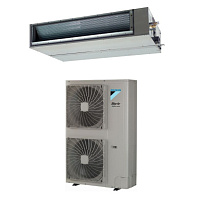 Канальный кондиционер (сплит-система) Daikin FBA125A / RZASG125MV с зимним комплектом (-40)