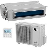 Инверторный канальный кондиционер (сплит-система) Daichi DATA90ALMS1 / DFTA100ALS1 с зимним комплектом (-40)