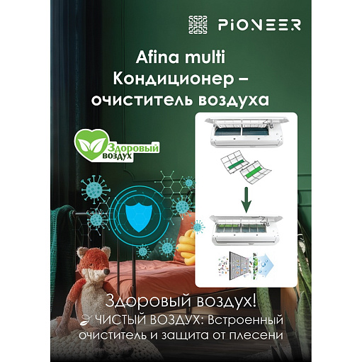 Мульти-сплит-система Pioneer 3MSHD21F / KFRI20FWx3