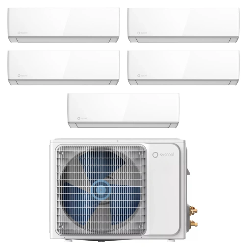 Изображение для товара Syscool EASY MULTI5 42 EVO HP Q / WALL EASY 12 EVO HP Q Indoor + WALL EASY 09 EVO HP Q Indoorx4