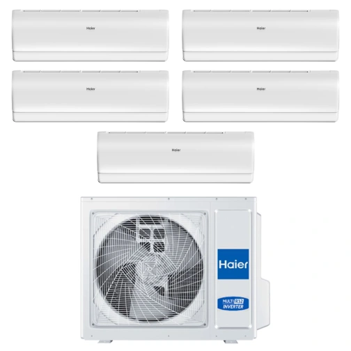 Изображение для товара Haier 5U125S2SN1FA / AS35S2SJ3FA-W + AS25S2SJ3FA-Wx4