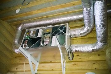 Вентиляция и VRV-кондиционирование деревянного дома (Часцы), фото №3