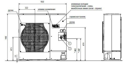 Изображение для товара Mitsubishi Electric PU-P100YHAR