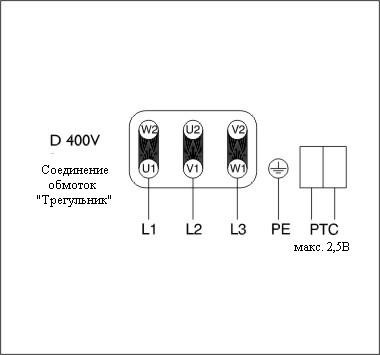 Схема подключения вентилятора Systemair DVV-EX 1000D8-XL