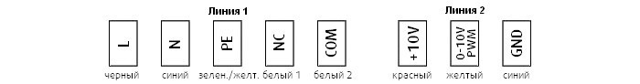 Схема подключения вентилятора Systemair KBT 160EC